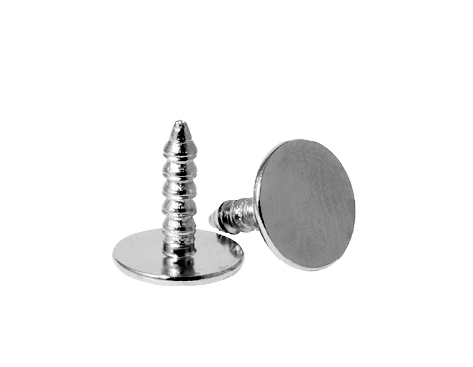 PUSH&PULL - PLACCA DI METALLO CON CHIODO Ø10 - METAL PLATE WITH NAIL Ø10 - CA0307