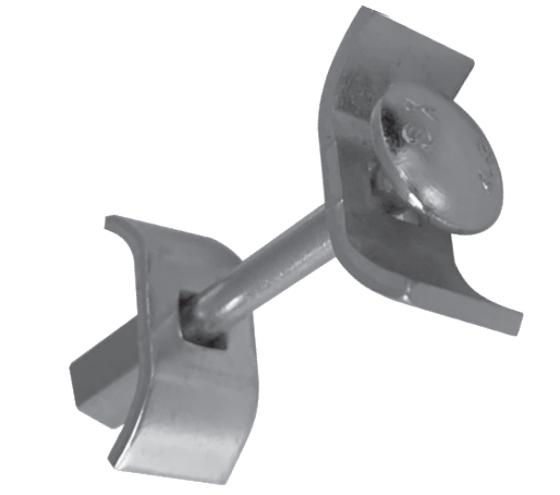 GIUNZIONI PER PIANI DI LAVORO M6 MONTATA - SCREWS JOINTS FOR WORKTOPS ASSEMBLED M6 THREAD - GI0707.ZB - GI0807.ZB