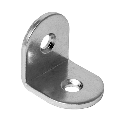 FERMASCHIENA - BACK STOPPERS - SQUADRETTE AD ANGOLO CON 2 FORI - CONNECTING FITTINGS 2 HOLES - IP12907