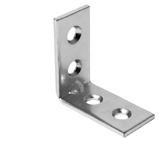 FERMASCHIENA - BACK STOPPERS - SQUADRETTE AD ANGOLO CON 4 FORI - CONNECTING FITTINGS 4 HOLES - IP13007 - IP13107 - 1P14607