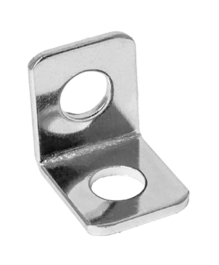 FERMASCHIENA - BACK STOPPERS - SQUADRETTE AD ANGOLO CON 2 FORI - CONNECTING FITTINGS 2 HOLES - IP13707 - IP13807