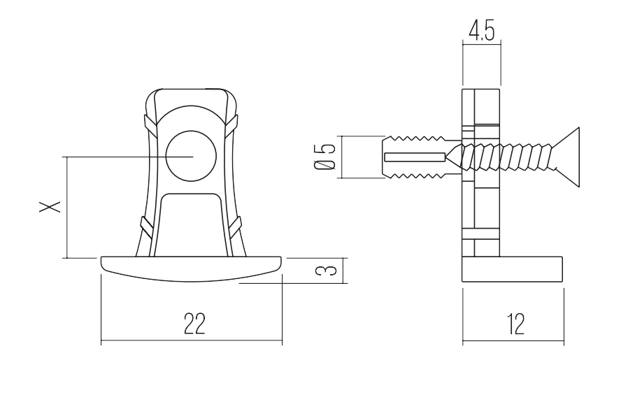 REGGIPIANI - SHELF SUPPORT - MONTAGGI INTRAPARETE F10 - CONNECTING FITTINGS F10 - GIUNZIONI PREMONTATE - PREMOUNTED CONNECTING FITTINGS - IP8620 - IP8520 - IP8420