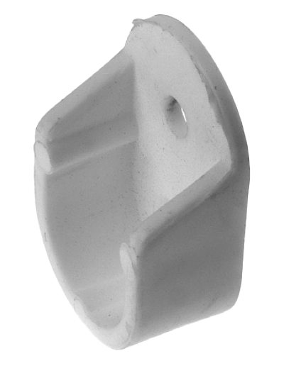 TUBI - WARDROBE TUBES - REGGITUBI - TUBE SUPPORTS - REGGITUBI 2 FORI - TUBE SUPPORTS 2 HOLES - RT0702