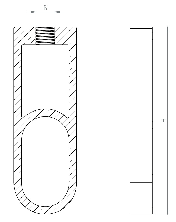 TUBI - WARDROBE TUBES - REGGITUBI - TUBE SUPPORTS - REGGITUBI CENTRALI - TUBE SUPPORTS - RT1515