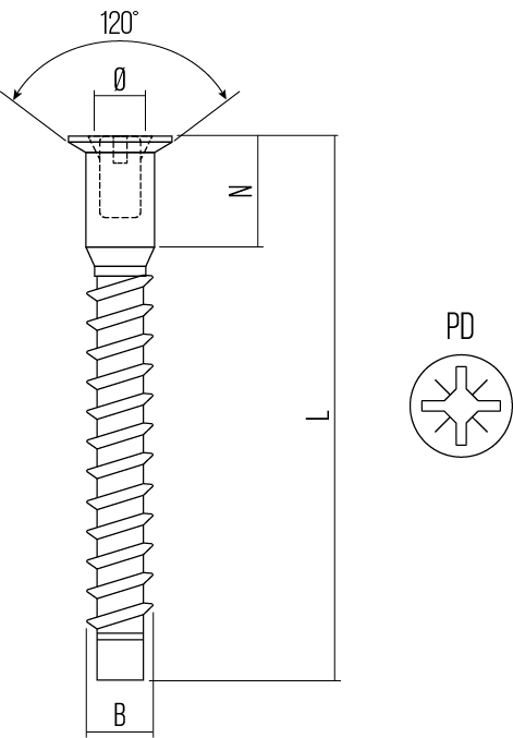 VITERIE - SCREWS - VITI DI ASSEMBLAGGIO - CONNECTING SCREWS - VI4007 - VI4107 - VI4207 - VI6107 - VI4307 - VI4407 - VI4507 - VI4607 - VI4707 - VI4807