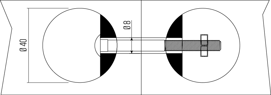 GIUNZIONI - CONNECTING FITTINGS - UNIONI IN ASSE - WORK TOP CONNECTORS