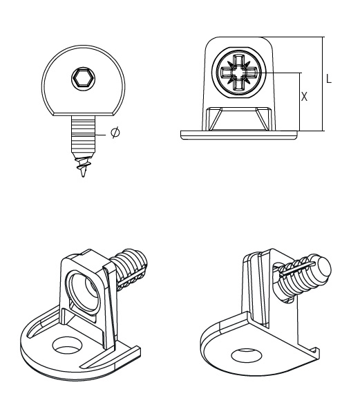 STAFFETTA IN ZAMA - ZAMAK CONNECTOR - IP20815 - IP20915 - IP21015 - IP21115 - IP21215 - IP20820 - IP20920 - IP21020 - IP21120 - IP21220