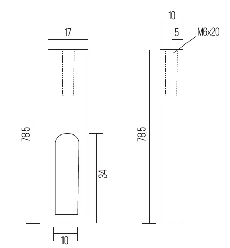 REGGITUBO CENTRALE - CENTRAL TUBE SUPPORT - RT3215