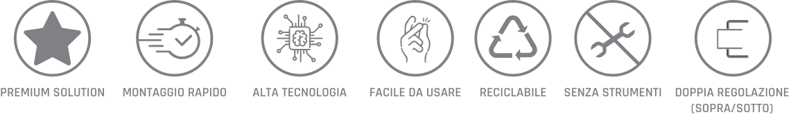 Icona circolare con stella: Premium Solution? (Premium Solution)