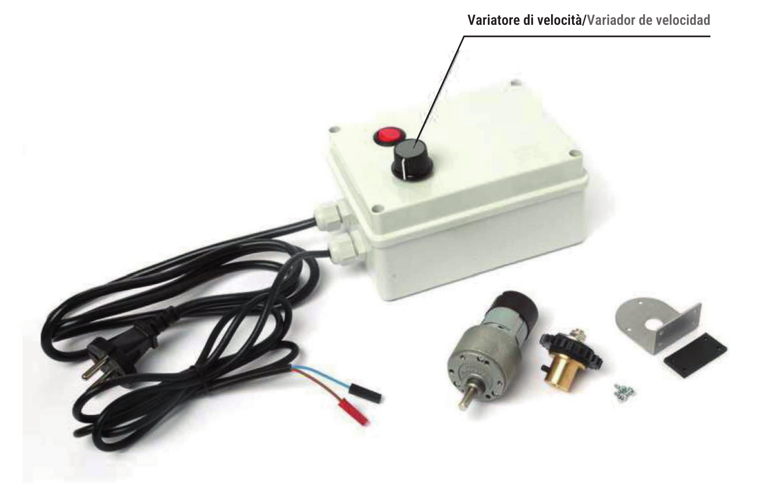 Kit di motorizzazione elettrica 220V - MG1002 - Foto prodotto